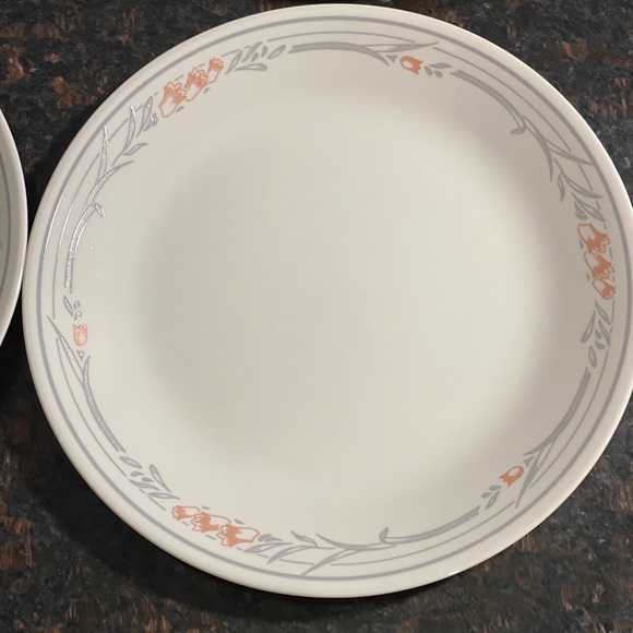 Corelle Other - 4 Corelle Rose 10.25” Dinner Plates